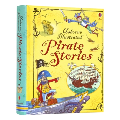海盗的故事 英文原版绘本 Illustrated pirate stories Usborne 尤斯伯恩 插图故事书 精装 儿童英语课外读物 英文版进口书籍