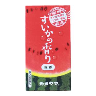 日本龟山夏季限定西瓜线香香薰家用卧室趣味香氛舒缓净化熏香
