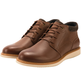 暇步士真皮马丁靴2025秋冬新款商务休闲户外高帮男鞋复古英伦皮靴