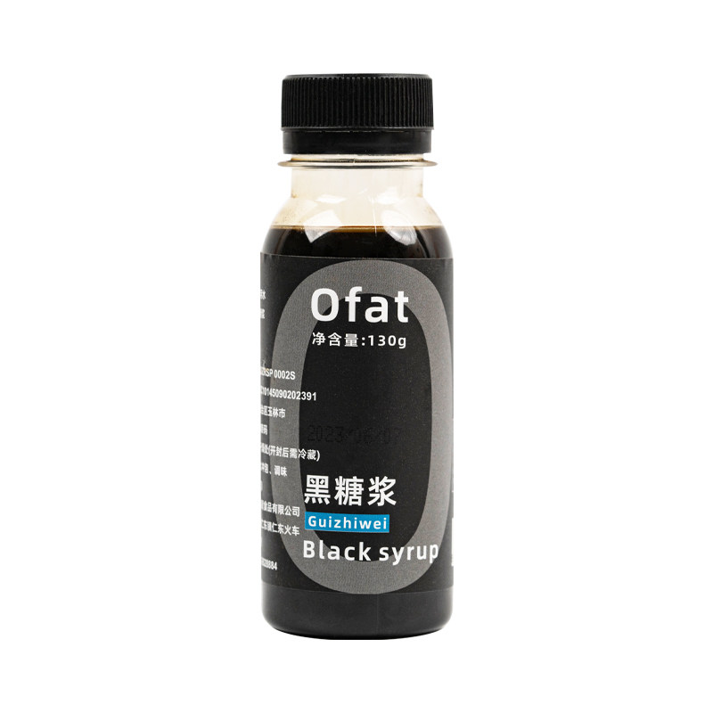 桂知味黑糖浆零香精挤挤瓶装