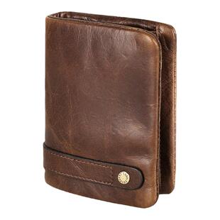 牛皮钱包2023新款真皮男士短款卡包二合一复古软皮夹折叠女证件包