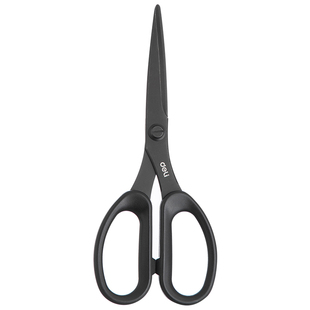 得力剪刀办公室家用厨房不锈钢裁缝小剪子 学生DIY手工文具剪纸刀