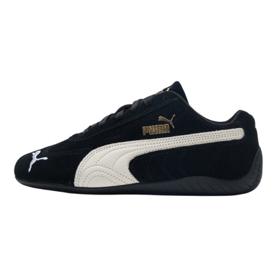 PUMA彪马板鞋2025新款黑色赛车鞋复古时尚轻便休闲鞋透气运动鞋子