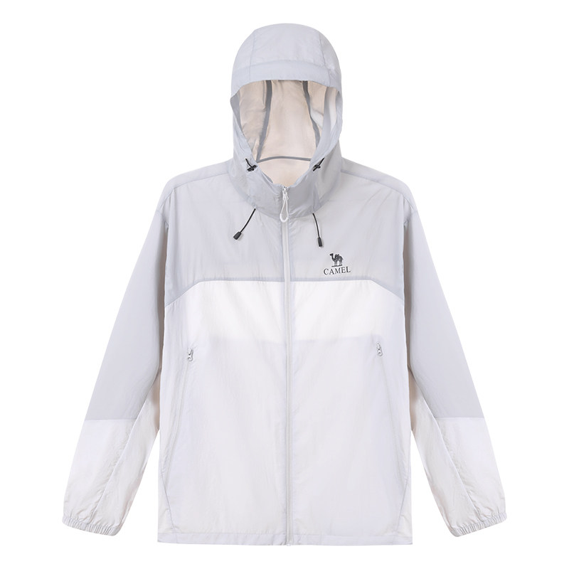 骆驼男装防晒衣男时尚透气运动薄外套钓鱼服新款海边防紫外线夏季