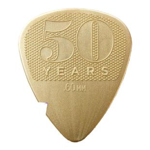 Dunlop邓禄普50周年纪念版Nylon民谣木吉他防滑金色尼龙吉他拨片