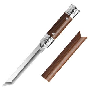 蒙古手把肉小刀水果刀家用锋利高硬度迷你随身便携烧烤吃肉小刀子