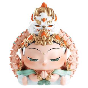 福福贴贴 千手观音手办敦煌飞天慧根系列盲盒文创国潮风潮玩摆件
