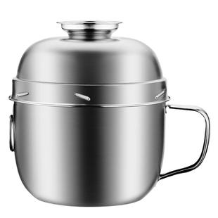 快餐杯304不锈钢大容量泡面碗食品级学生上班族打饭专用饭盒保温