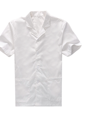 学校食堂厨师工作服女幼儿园白色