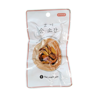 naturalcore牛肝小型犬熏烤