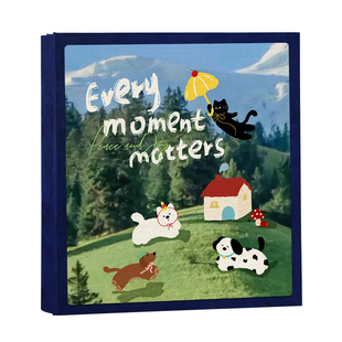 6寸插页相册本纪念册大容量家庭影集5寸照片收纳情侣儿童记录册六