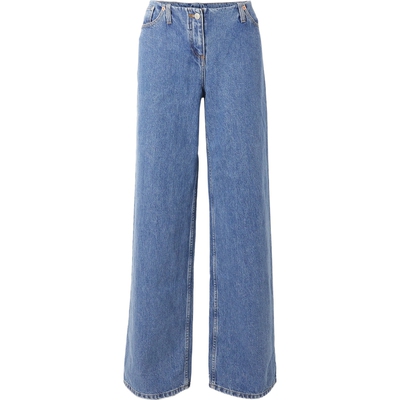 【折扣】Magda Butrym女低腰阔腿复古牛仔裤