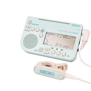 日本精工调音器小提琴校音器吉他古筝大提琴专用电子节拍器二合一