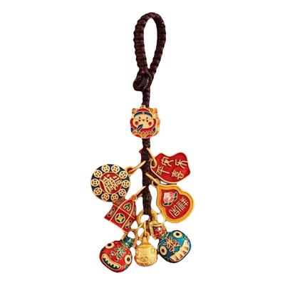 敦煌吞金兽汽车钥匙扣挂件