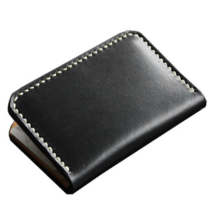 卡包植鞣牛皮纯手工制作真皮多功能卡包名片包男女适用慢工手工