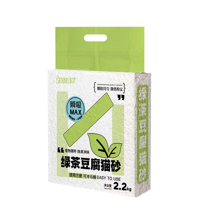 绿茶味豆腐猫砂宠亿嘉宠