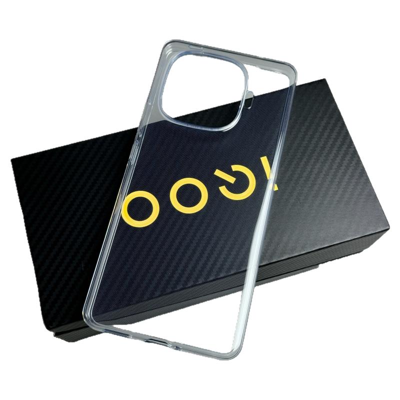 iQOO Z9原装手机壳iqooz9turbo硅胶全包边透明全新原厂保护套防摔正品iQOOZ9Turbo+原配自带tpu