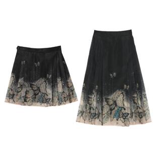 森女部落八分中长款汉服半身裙子新中式国风半裙改良马面裙女春秋