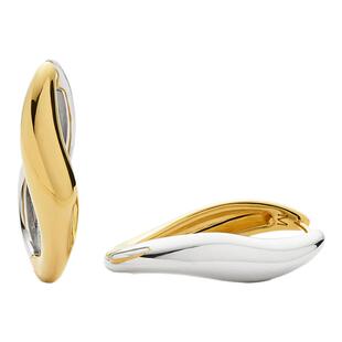 女神蒙上眼 辛芷蕾同款Savi x Missoma金银双生耳环轻奢礼物耳饰