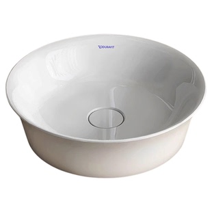 DURAVIT杜拉维特圆形台上盆陶瓷家用洗脸盆洗手盆面盆台盆236243