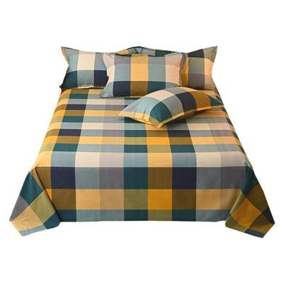 加厚全棉磨毛床单单件