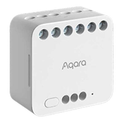 Aqara绿米T2双路控制模块苹果Homekit智能家居模块智能联动