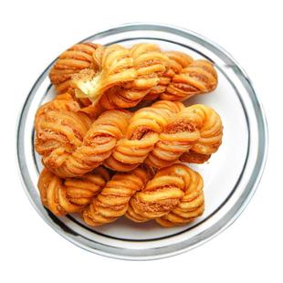 天津风味大麻花正宗老式零食小吃休闲传统手工糕点椒盐千层咸早餐