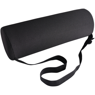 腰部支撑卷麦肯基久坐办公室座椅腰垫汽车靠枕圆柱体靠垫护腰枕厚