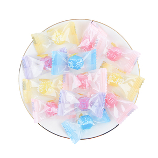 白桃葡萄果汁硬糖高颜值水果味硬糖酒店前台餐饮招待商用零食糖果