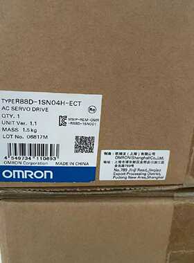 议价R88D-KP15H-Z R88D-KT02H OMRON伺服驱动器现货包邮议价