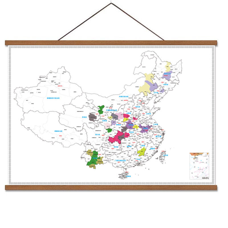 挂画儿童房墙壁画学校涂色教学