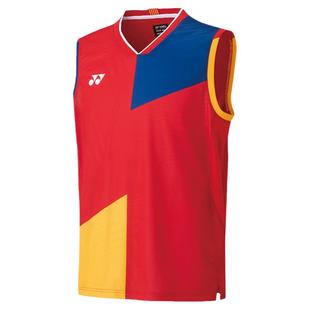 YONEX尤尼克斯羽毛球服背心男款速干国家队大赛服比赛yy无袖上衣