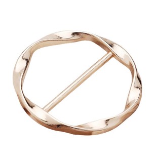 高档圆形日字扣爱心扣个性扭花衣角薄腰飘带扣T恤调节装饰打结扣