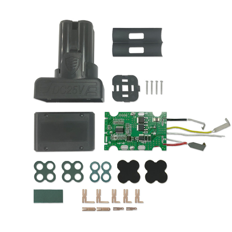 12V16.8V25V电钻电池外壳锂电充电手枪钻电动螺丝刀青稞纸镍片套