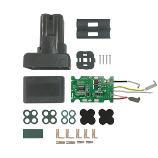 12V16.8V25V电钻电池外壳锂电充电手枪钻电动螺丝刀青稞纸镍片套