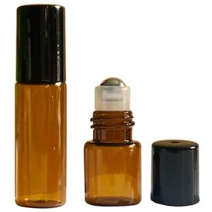 3ml滚珠瓶2ml精油瓶5ml茶色走珠瓶1ml棕色分装瓶10ml玻璃香水瓶