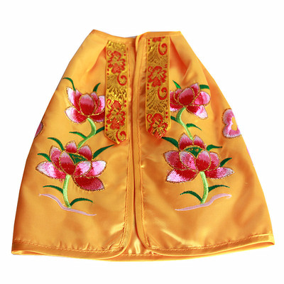 小披风佛袍荷花双龙凤佛衣