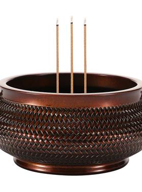 招财进宝电烛台香炉供奉套装