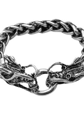 十二生肖双龙戏珠本命年手链