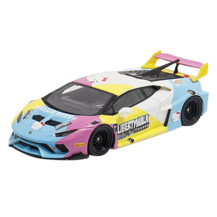 兰博基尼LP610 GT 飓风 Huracan 小牛KIT猫Flame1:64树脂汽车模型