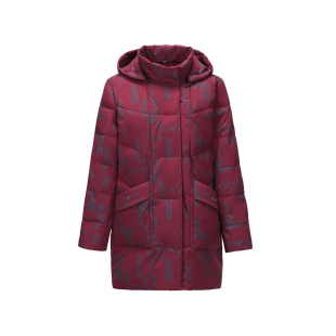 2025新款老年人羽绒棉服女中长款妈妈冬装加厚棉袄大码奶奶装外套