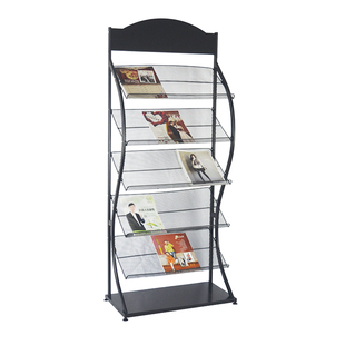 报刊架落地铁艺资料架宣传资料展示架报纸架简易期刊架简约杂志架