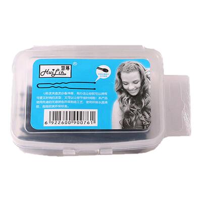 黑色一字夹发夹女侧边刘海发卡