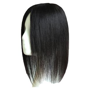 不真包退真人发块头顶补发片遮白增量隐形无痕服帖逼真可随意分缝