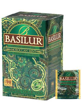 basilur摩洛哥薄荷冷泡绿茶包