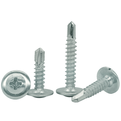 华司十字大扁头钻尾丝不锈钢燕尾