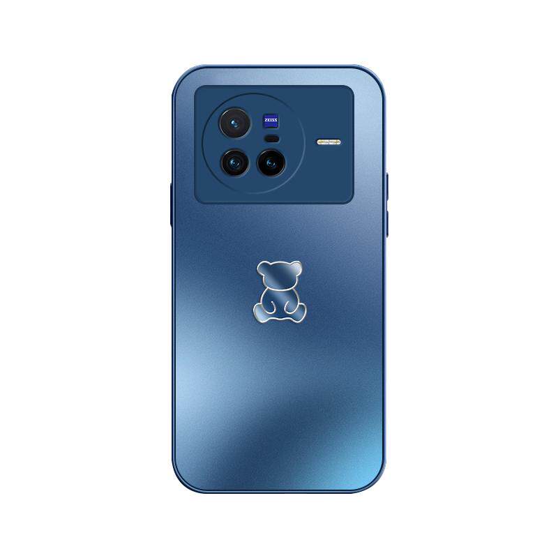适用vivox80磨砂玻璃高级防摔