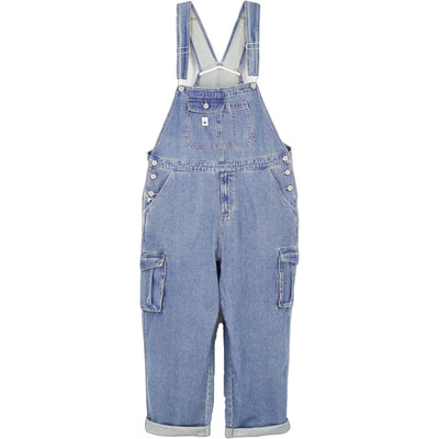 中厚2023潮流全棉工装背带裤长裤