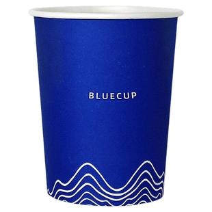 大航克莱因蓝一次性包装纸杯家用商用办公室用杯子水杯加厚加硬
