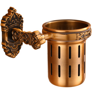 免打孔卫生间置物篓欧式仿古电动剃须刀梳子浴室用品收纳置物架